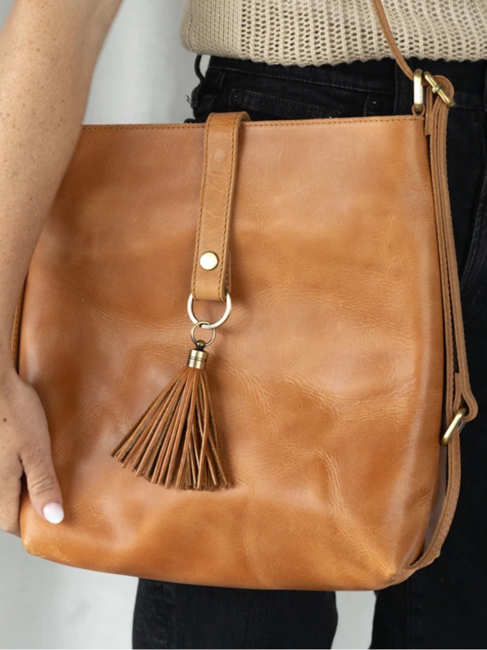 Elevate Mini Slingback Bag 2 In 1 Leather Crossbody And Backpack $260